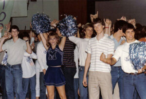 Bart and Brian having a blast